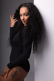 Exotic Curly HD Lace Front Wig